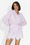 Rochie dama scurta casual roz Popy Bogas