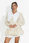 Short yellow women's dress Trivaya Bogas