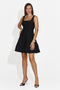 Robe femme courte noire Betana Bogas