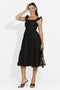 Women's short black dress Camenia Bogas