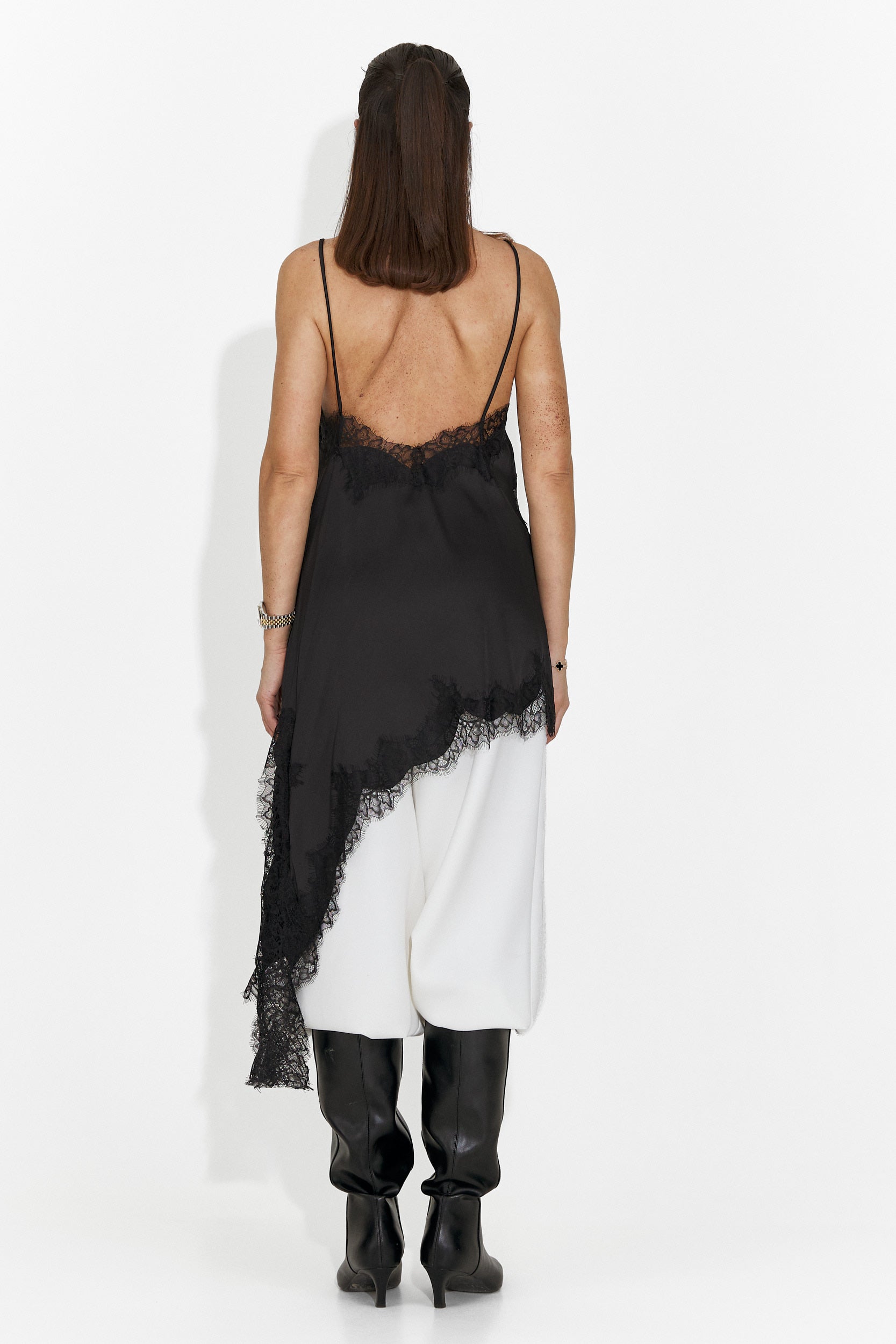 Robe femme courte noire Francisca Bogas