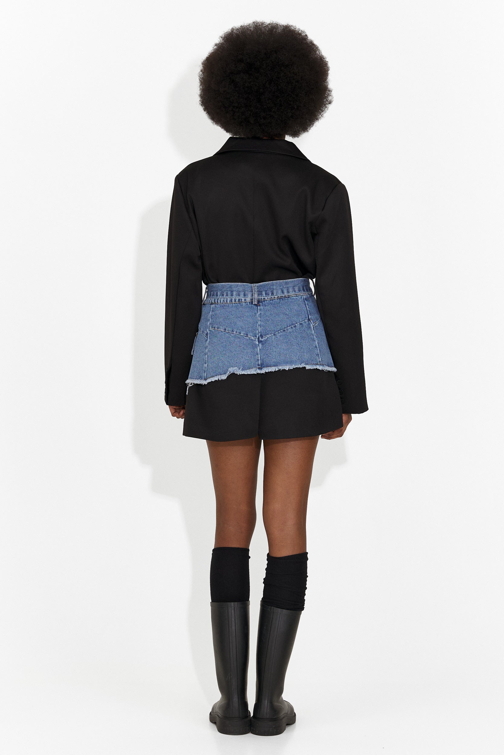 Izadora Bogas Short Black Dress for Women