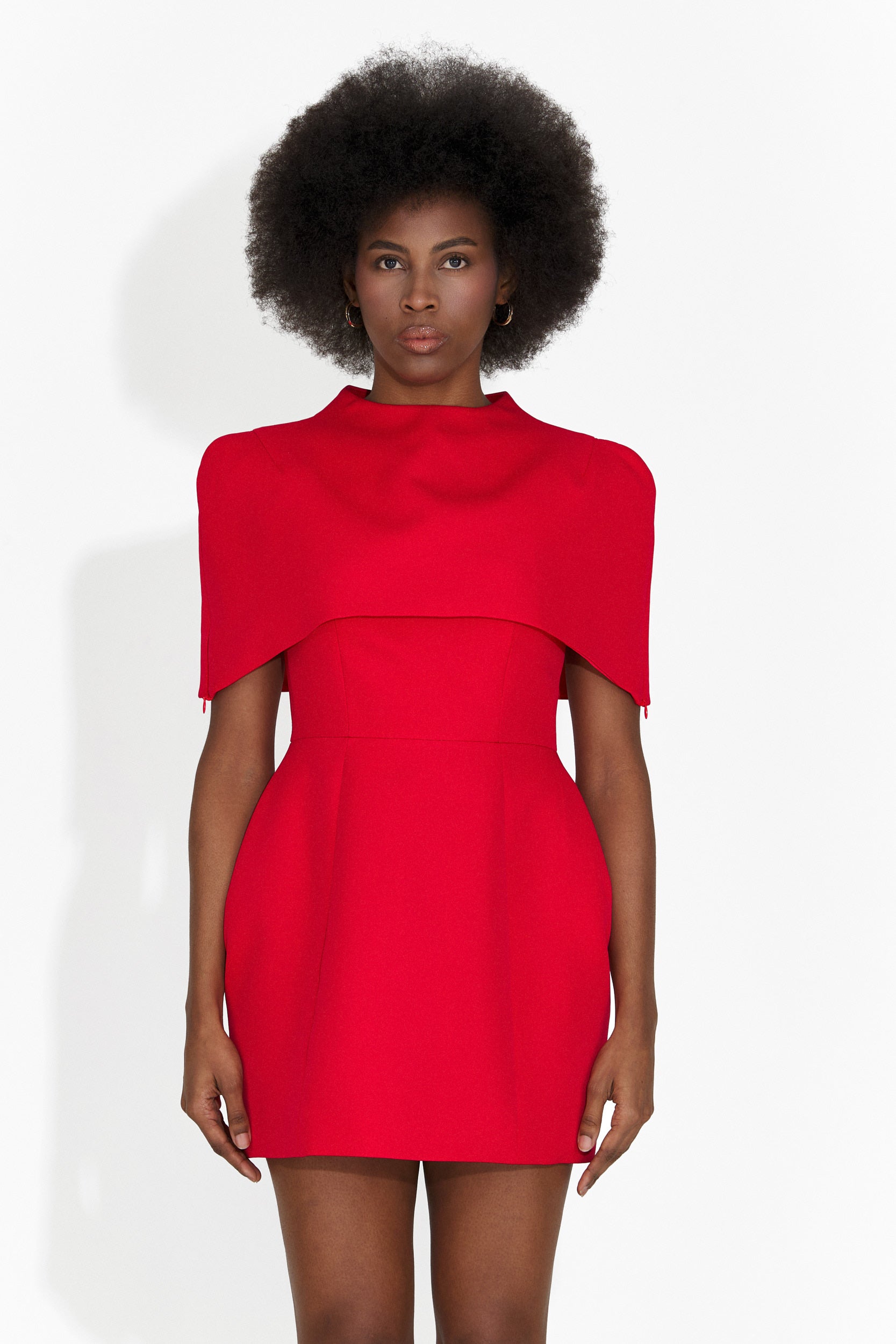 Vestido corto rojo para mujer Jimenia Bogas