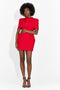 Short red women's dress Jimenia Bogas