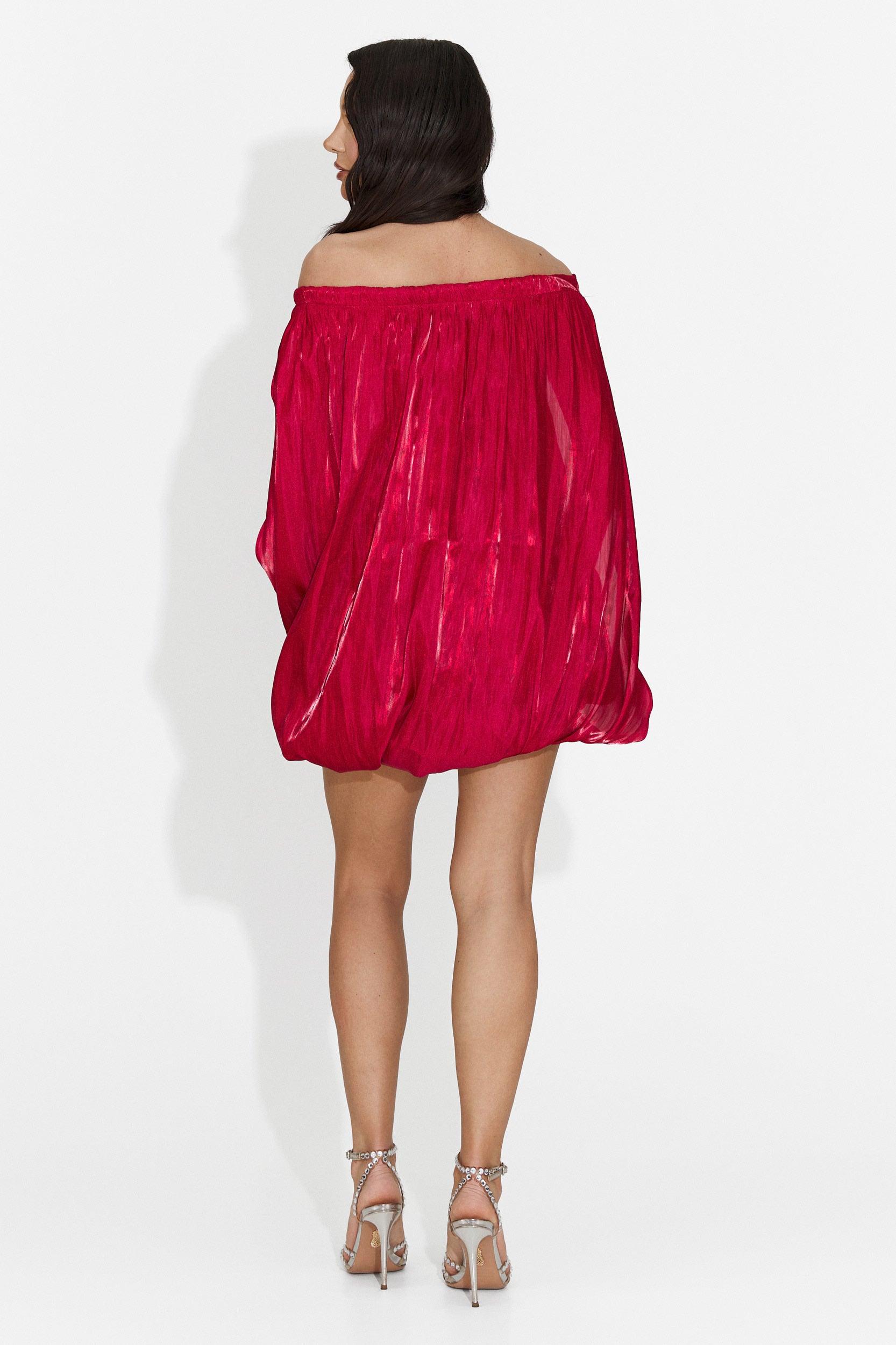 Rochie dama scurta rosie Perya Bogas