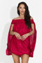 Rochie dama scurta rosie Perya Bogas