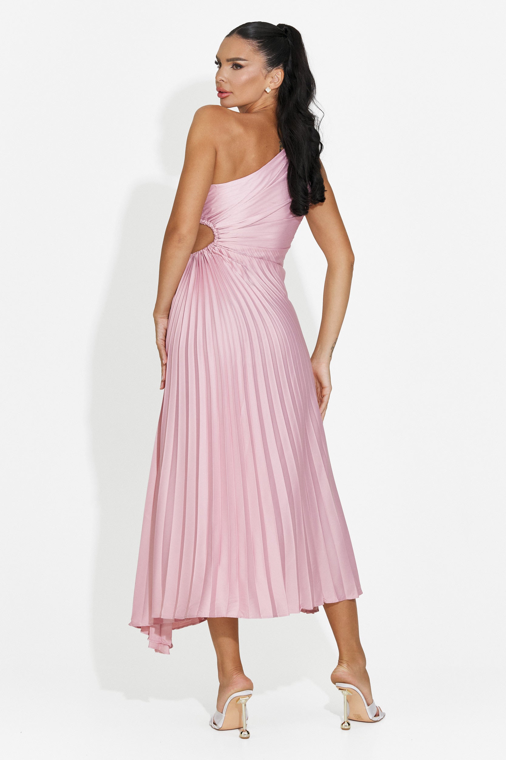 Women's short pink dress Delimia Bogas