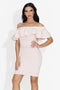 Rochie dama scurta roz Loice Bogas