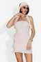 Robe Courte Rose pour Dames d'Ulna Bogas
