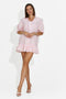 Beshoka Bogas Short Shirt-style Pink Dress for Women