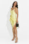 Robe Courte Jupe Jaune d'Alezia Bogas