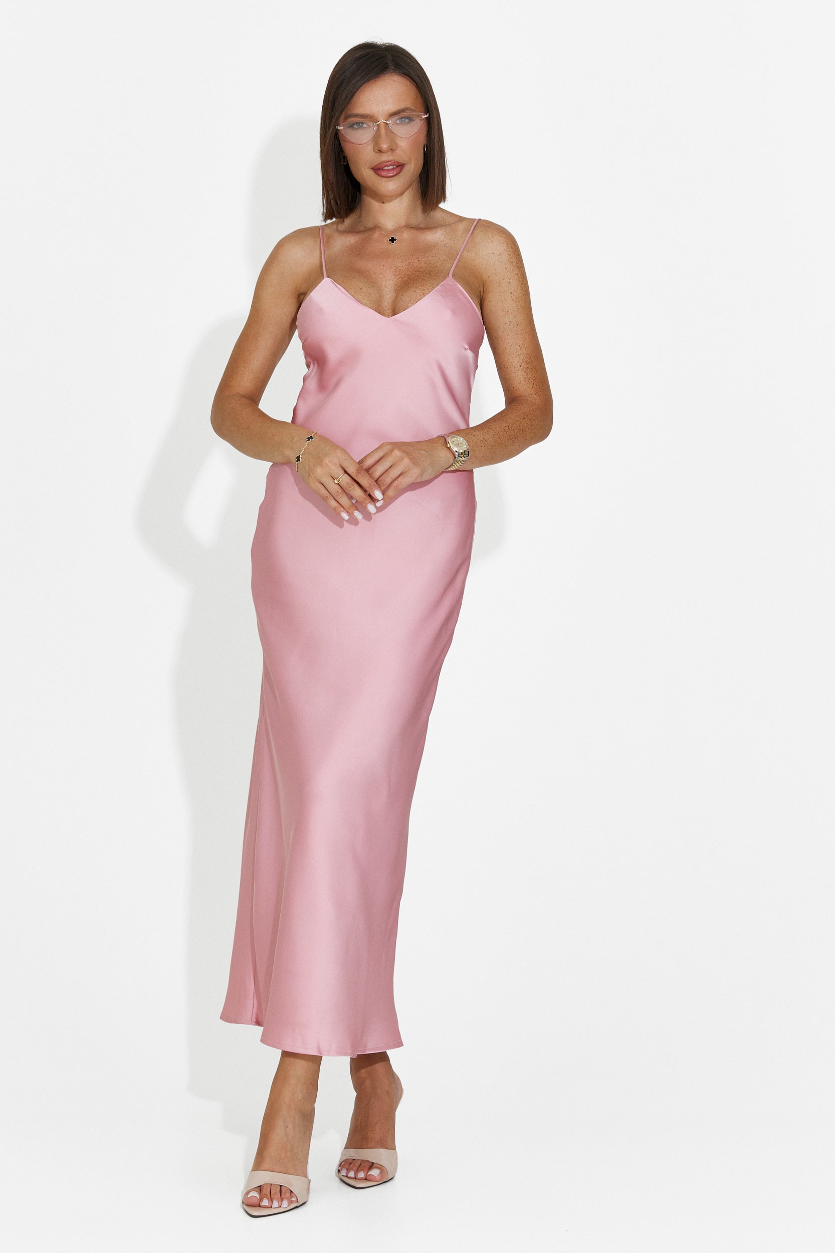 Short pink slip dress Ivorya Bogas