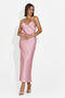 Short pink slip dress Ivorya Bogas