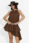 Rochie scurta dama maro Maldivia Bogas