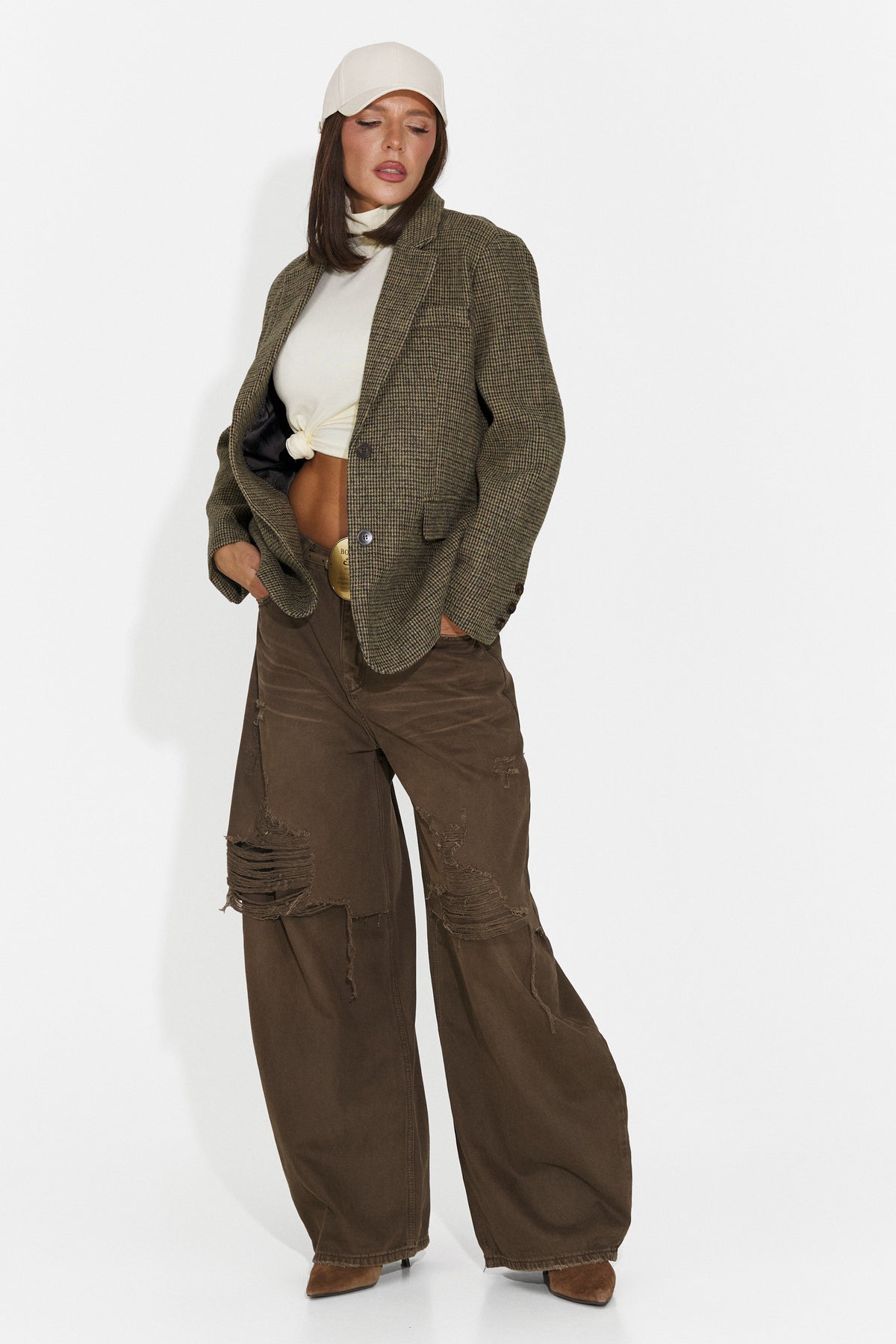 Sacou casual verde Elavaroria Bogas