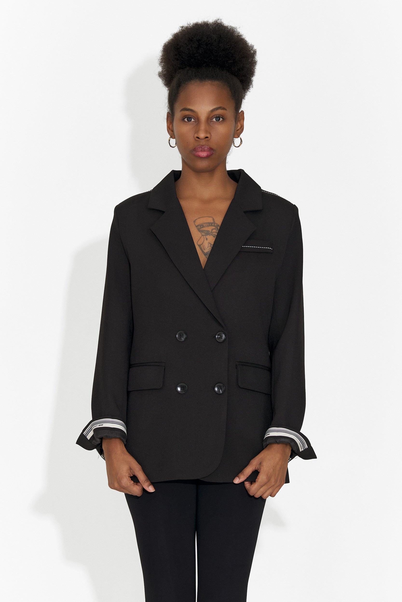 Elegant black women's blazer Caleiaja Bogas