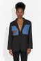 Elegant black ladies blazer Graziela Bogas
