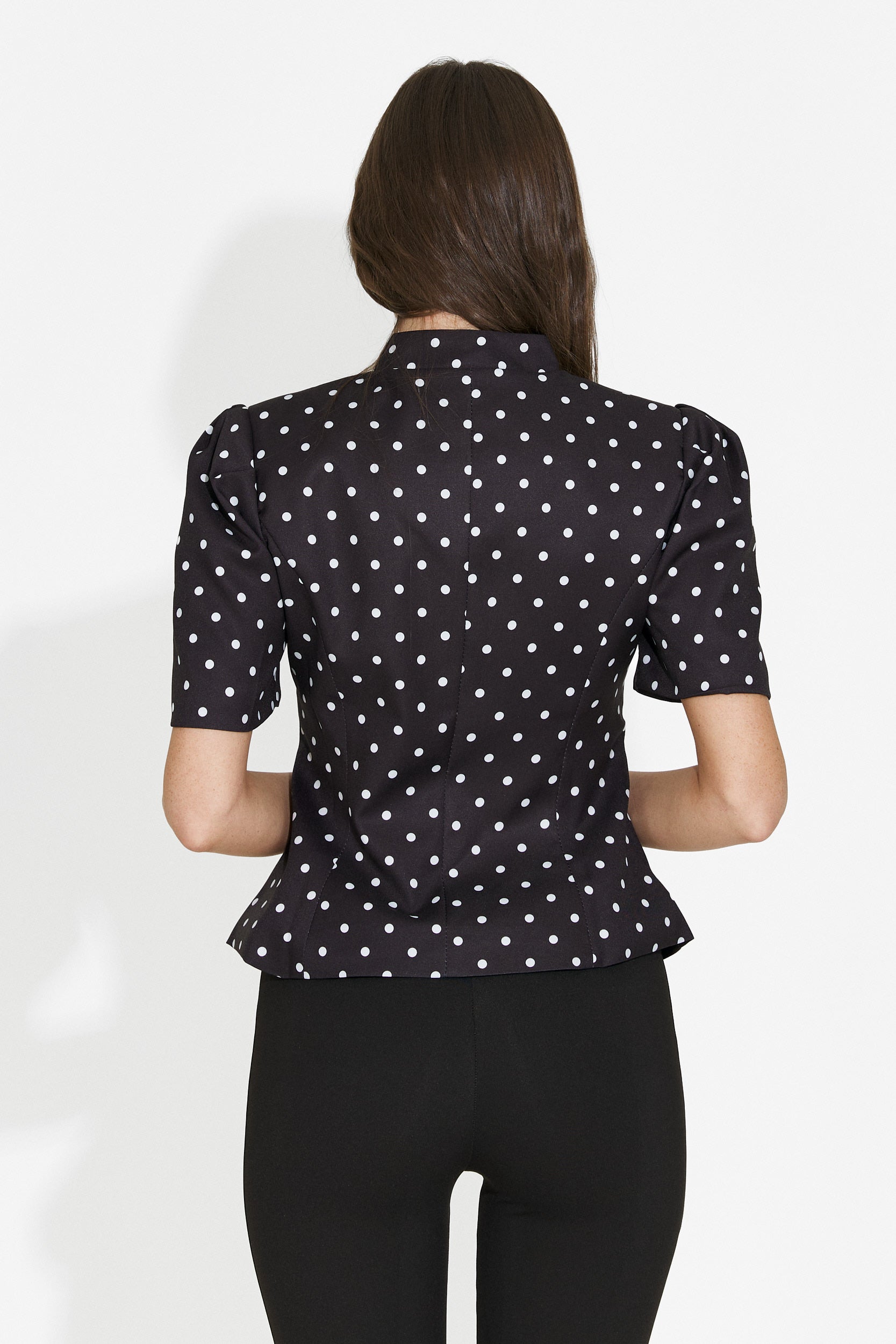 Elegant black women's blazer Jaylena Bogas