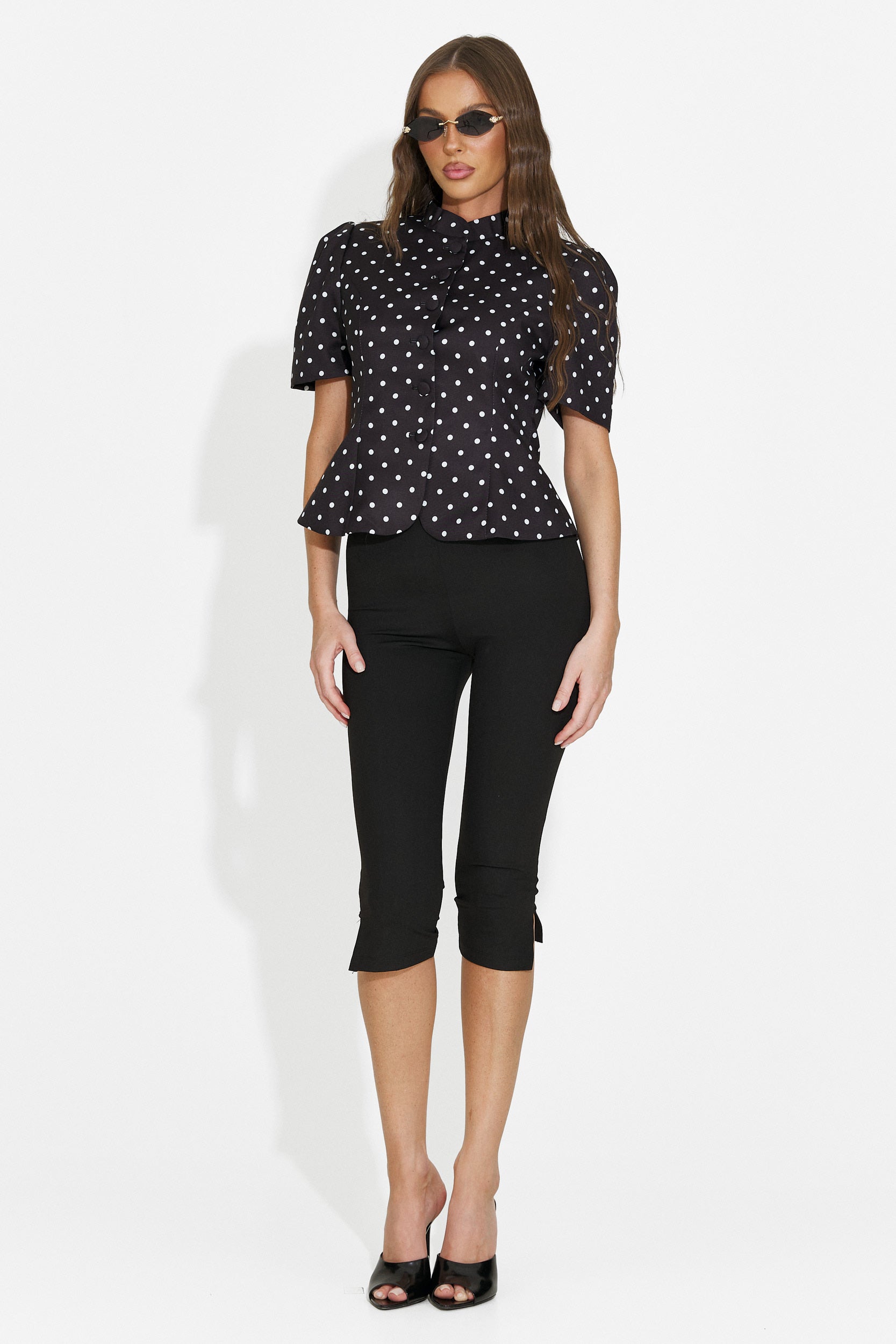 Elegant black women's blazer Jaylena Bogas