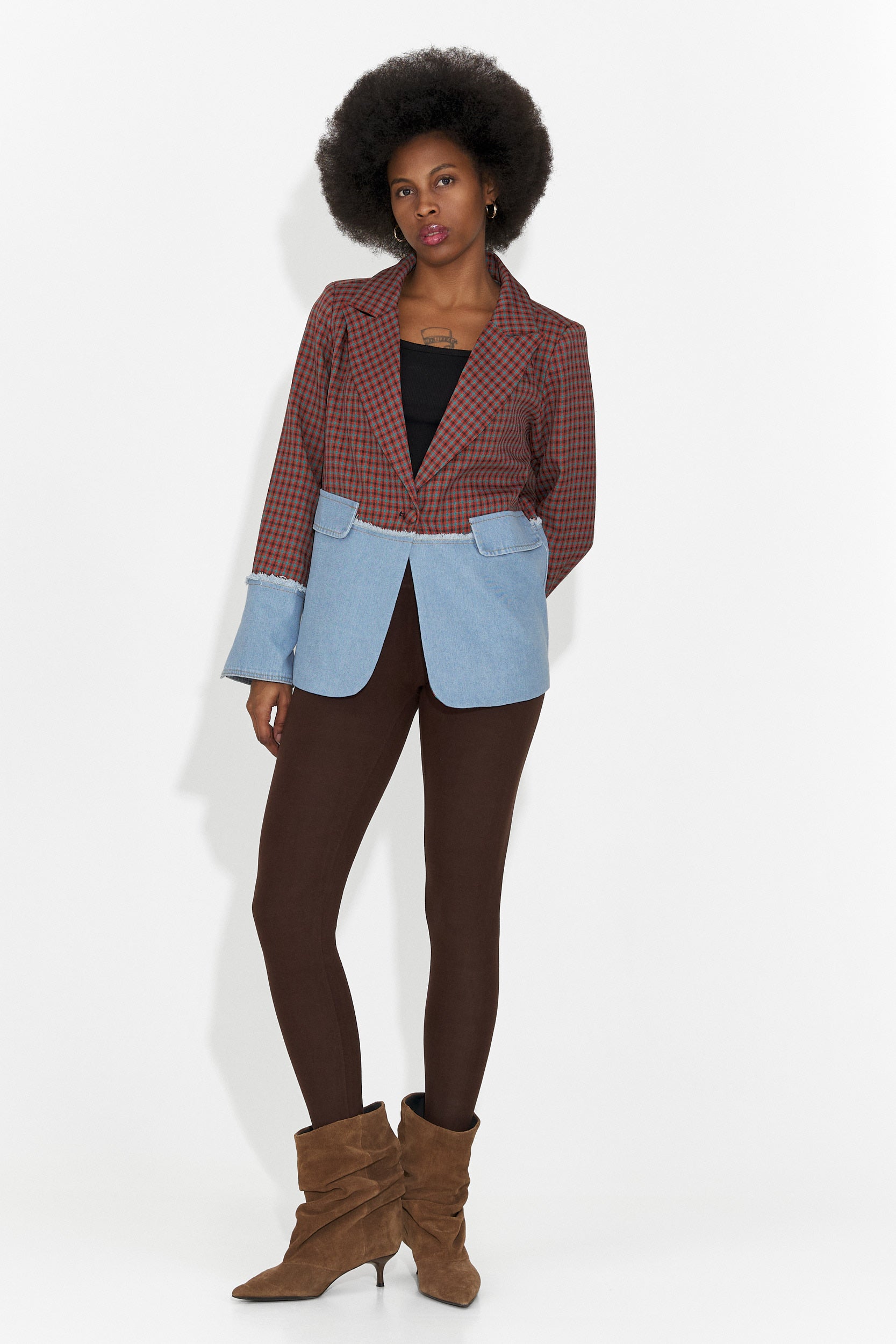 Elegant Maroon Women's Blazer Zinalia Bogas