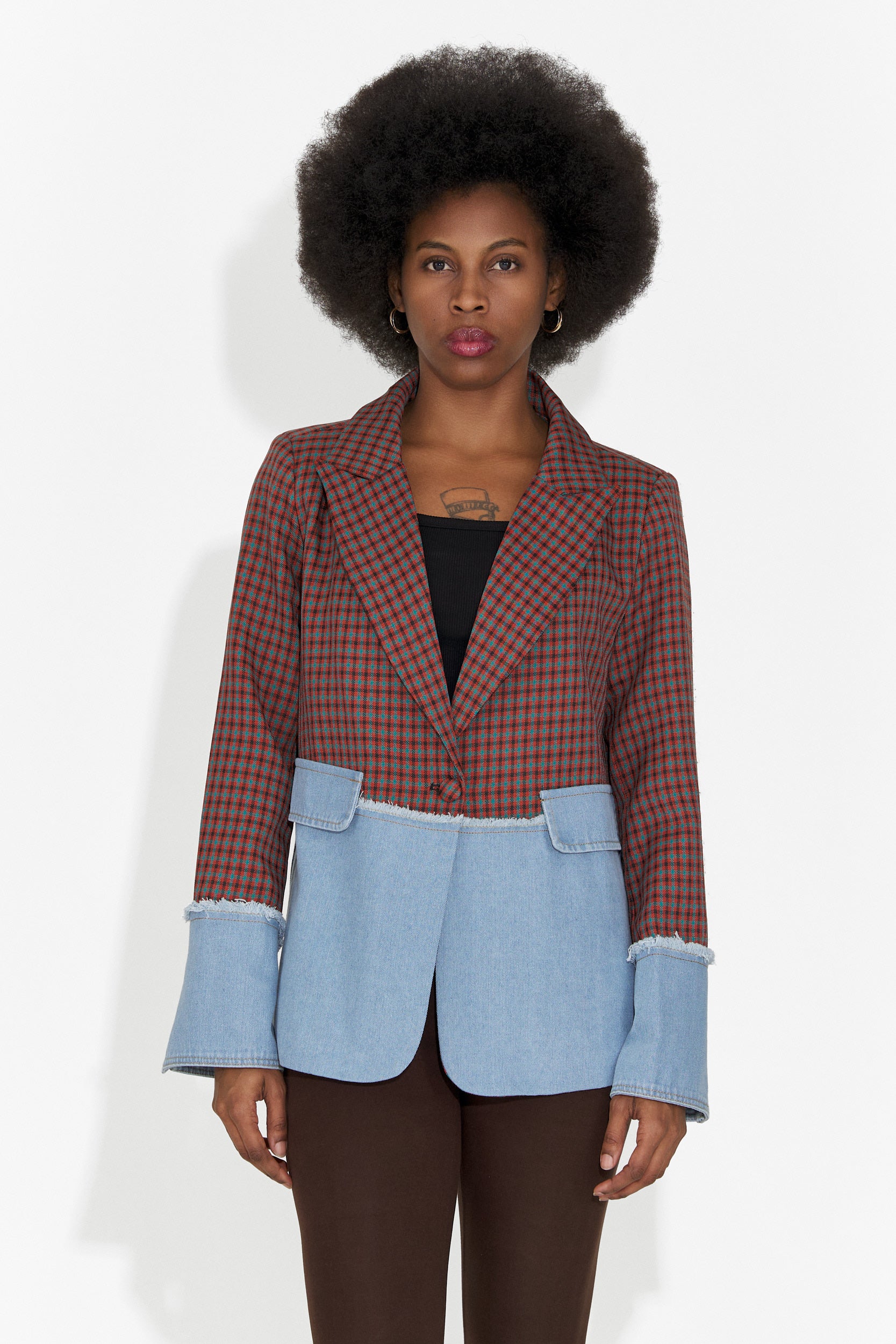 Elegant Maroon Women's Blazer Zinalia Bogas