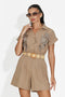 Women's casual brown jumpsuit Aliomia Bogas