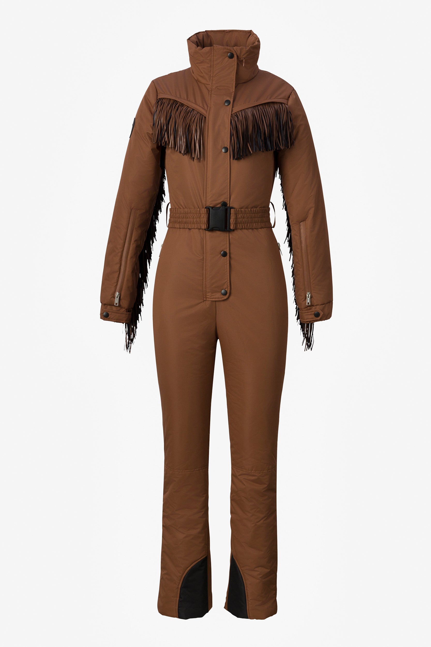 Ritanya Bogas Casual Brown Ski Jumpsuit