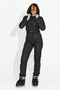 Alpinova Bogas Black Casual Ski Jumpsuit