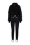 Combinaison de Ski Décontractée Noire d'Alycia Bogas