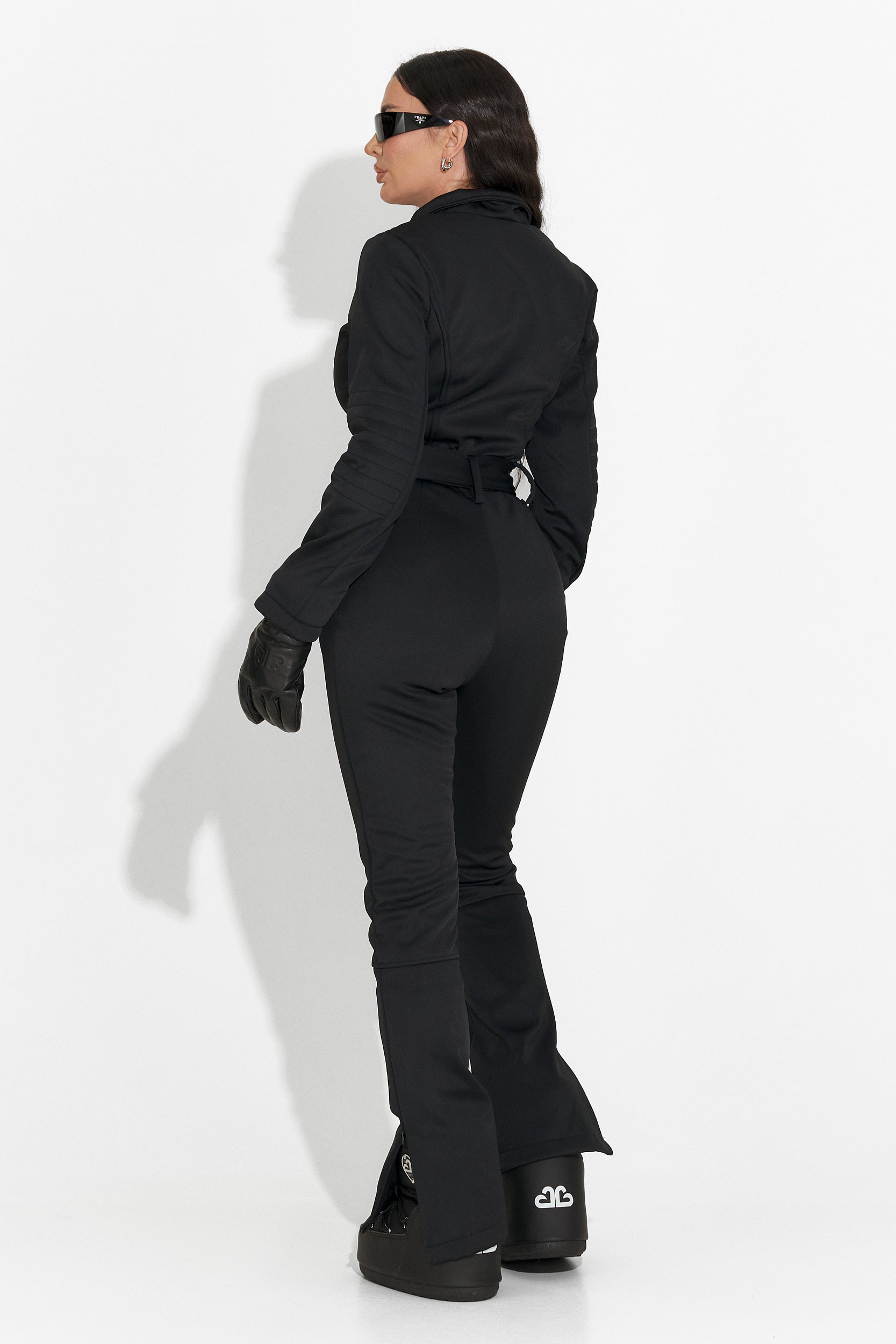 Combinaison de Ski Décontractée Noire de Jorena Bogas