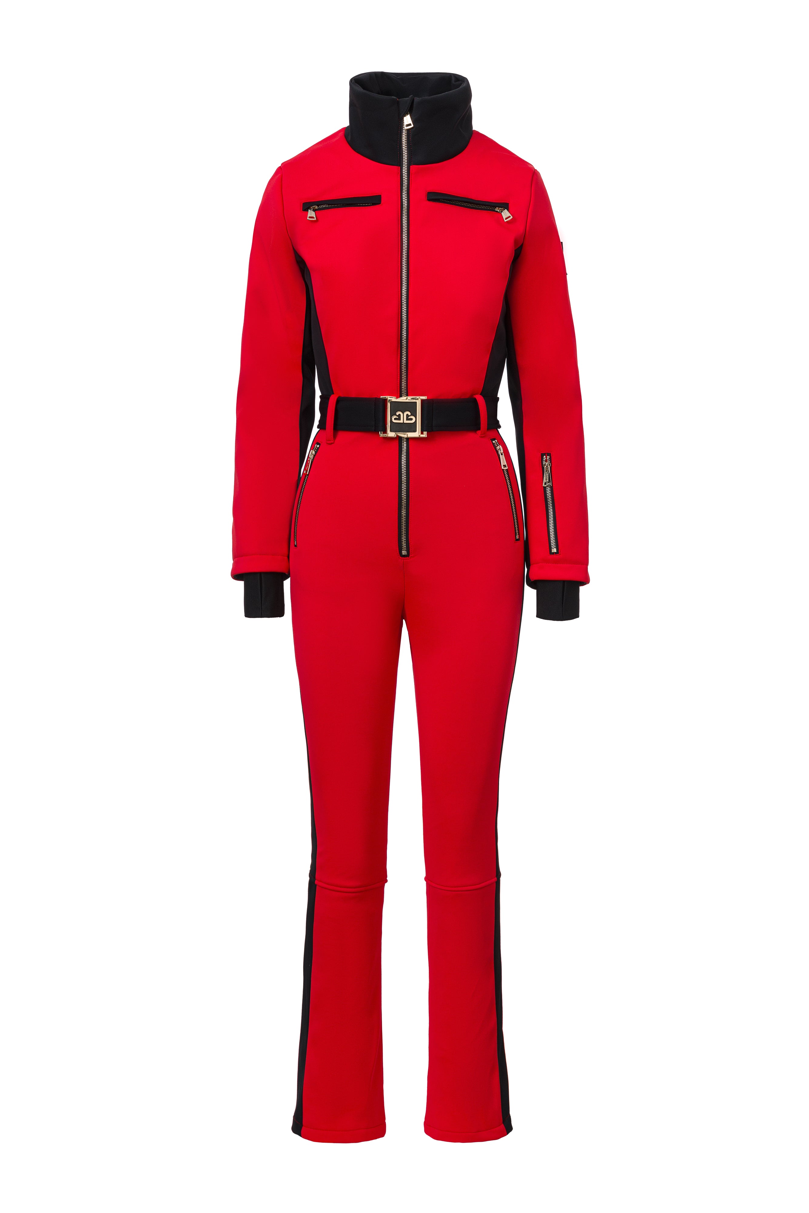 Casual red ski jumpsuit Oliviene Bogas