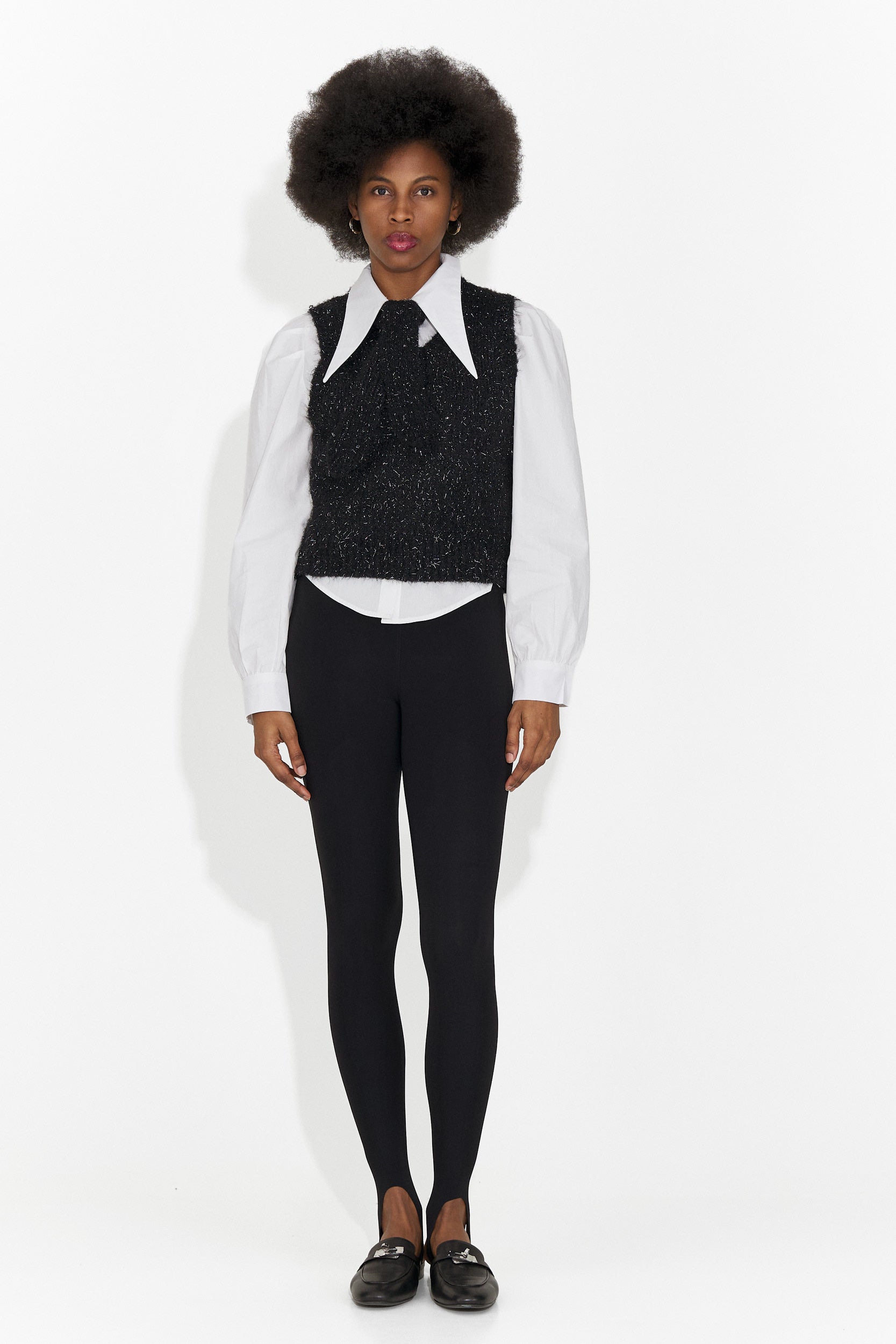 Sada 3 kusy košile + vesta + černá kravata Izaura Bogas