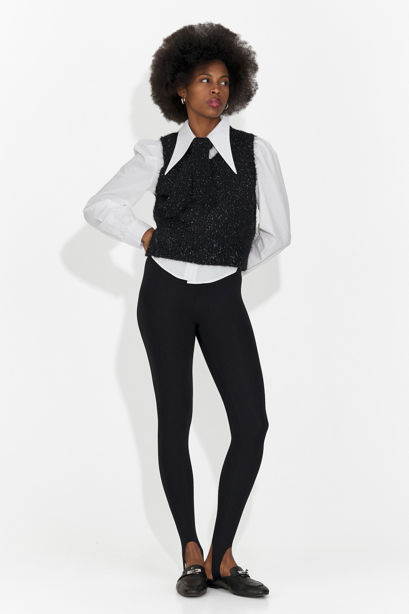 Sada 3 kusy košile + vesta + černá kravata Izaura Bogas