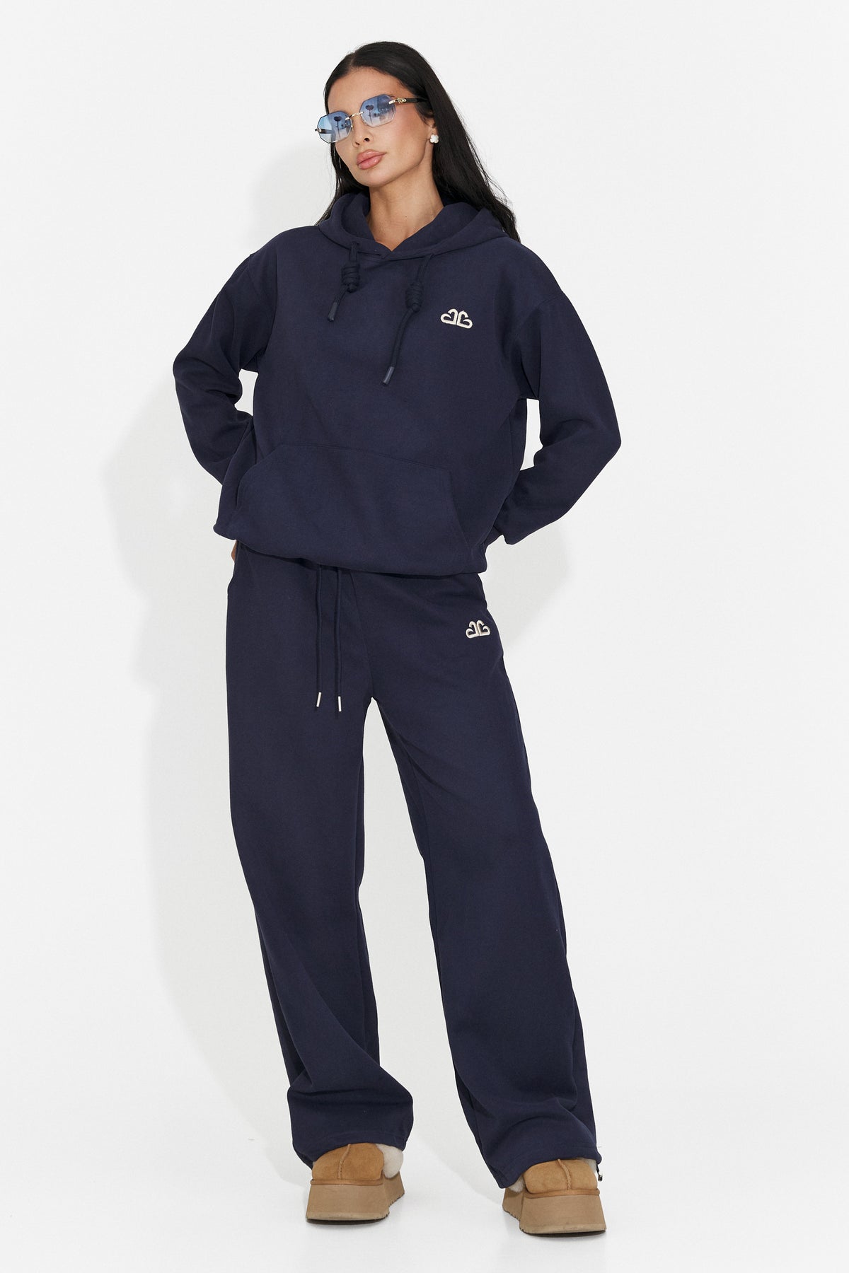 Trening casual bleumarin Braclaela Bogas