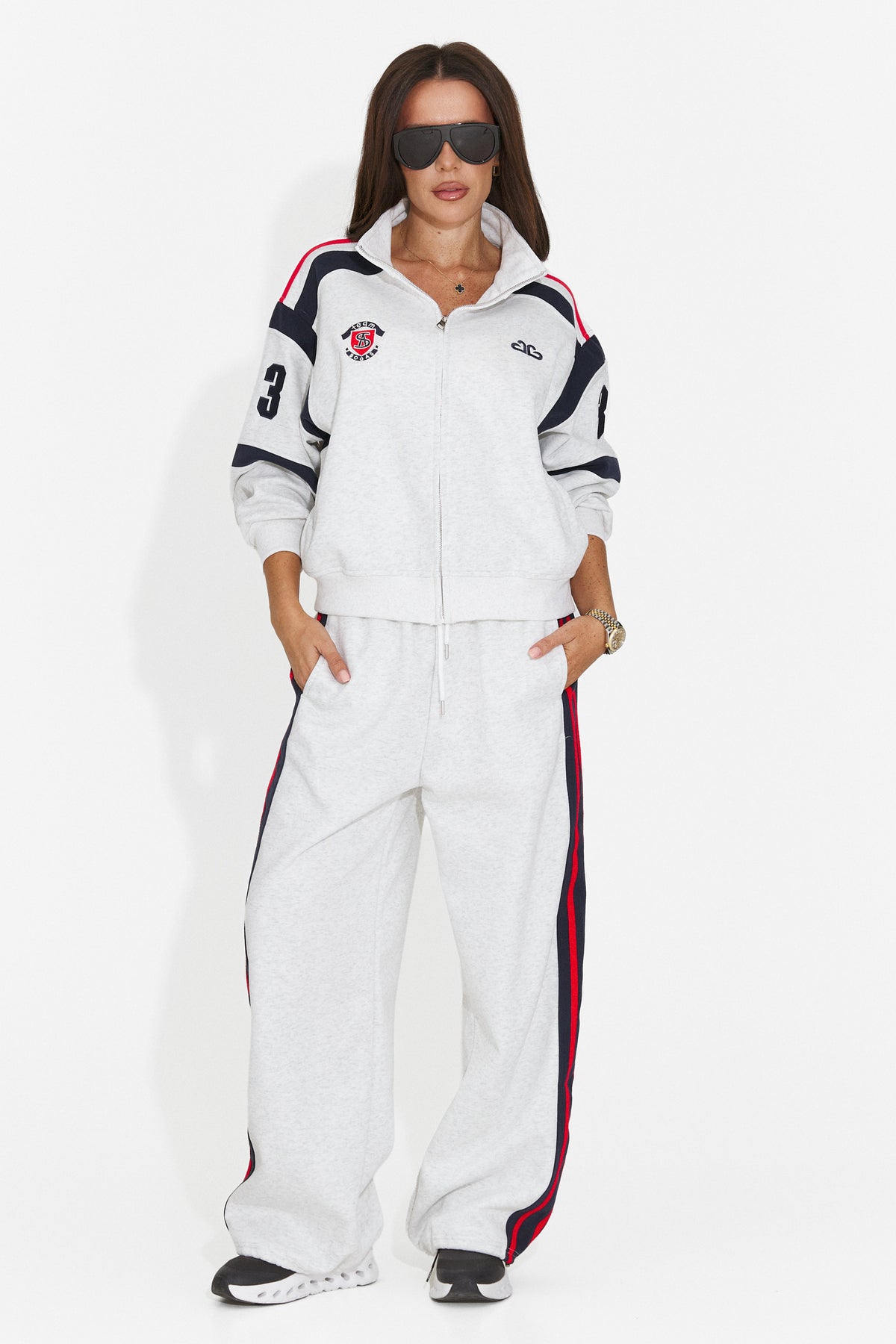 Trening casual gri Cromiraola Bogas
