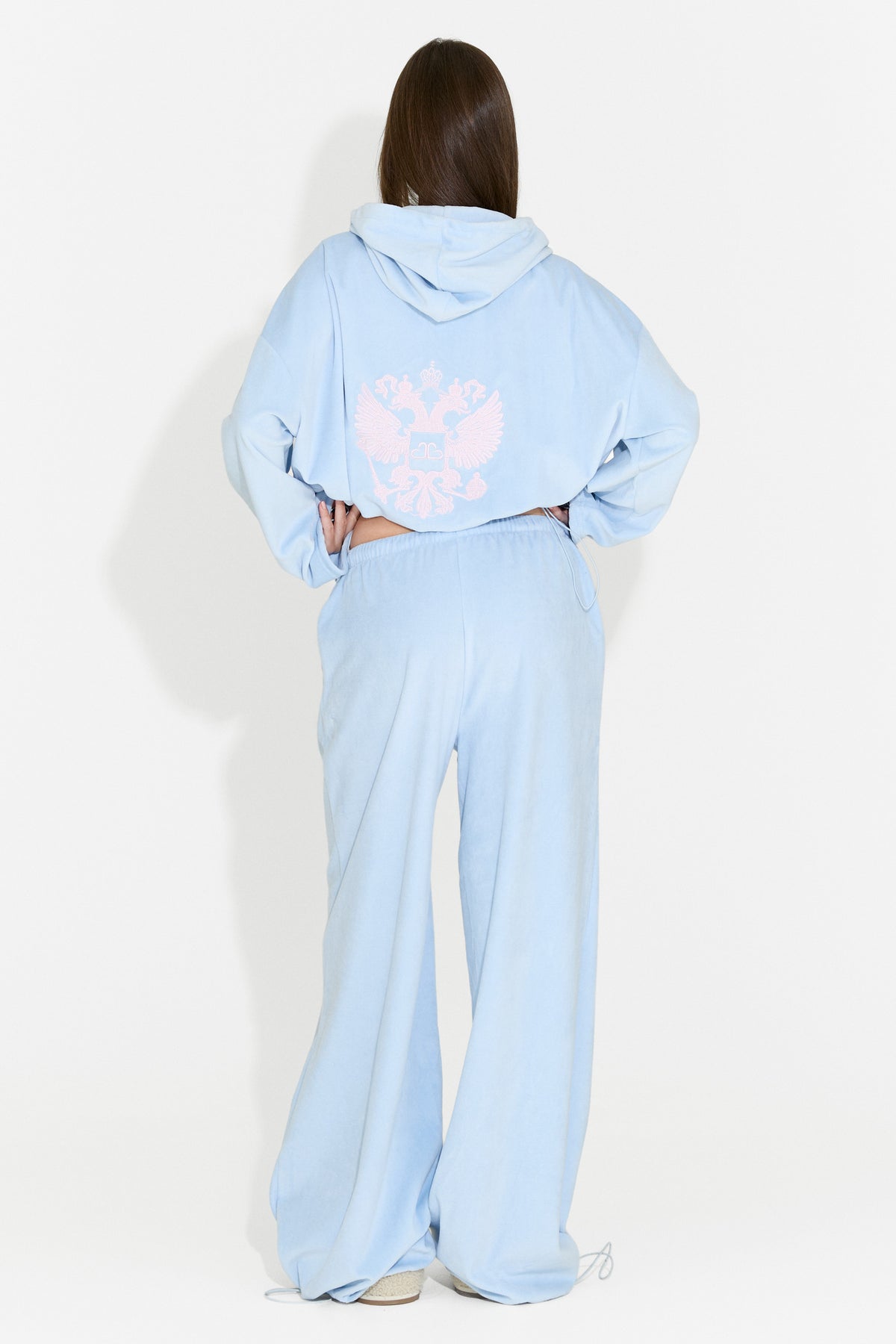Damen-Casual-Trainingsanzug hellblau Scoleaesia Bogas