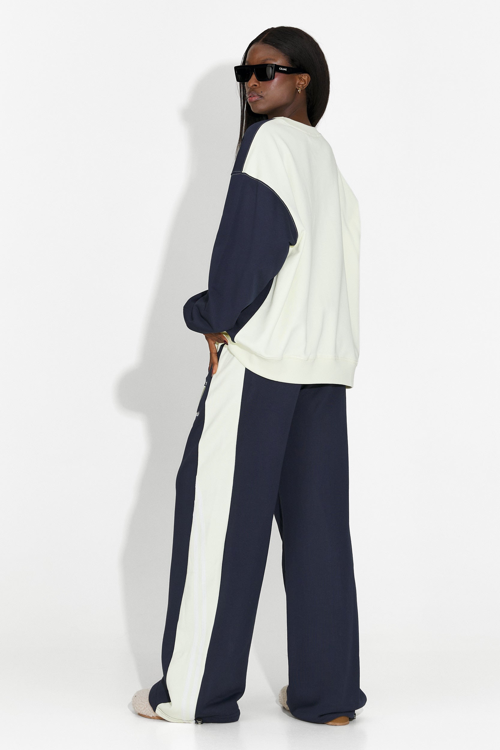 Casual navy blue women's training suit Mariva Bogas