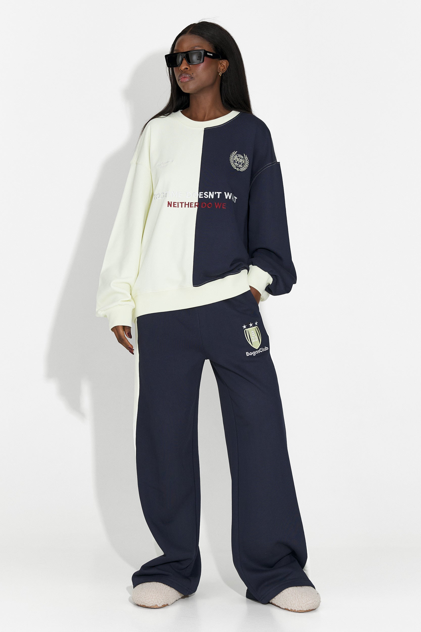 Damski dres casual granatowy Mariva Bogas