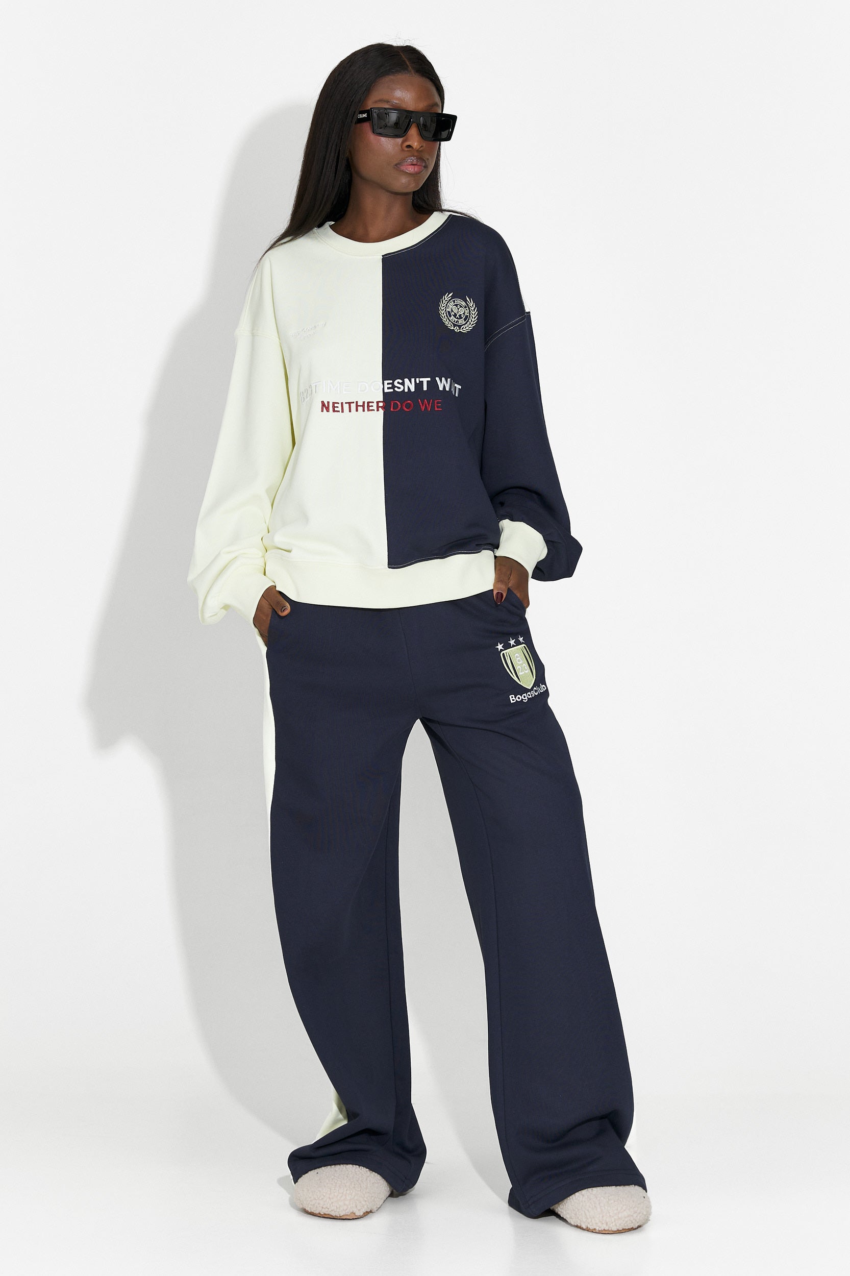 Damski dres casual granatowy Mariva Bogas