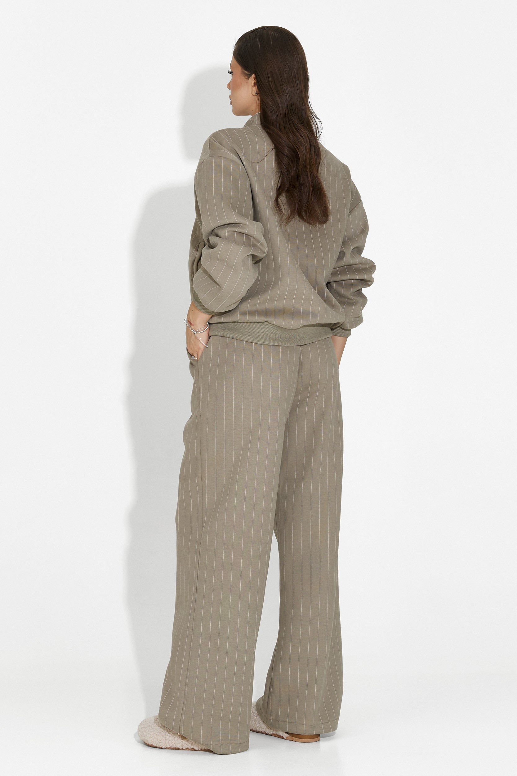 Damski dres casual szary Saviera Bogas