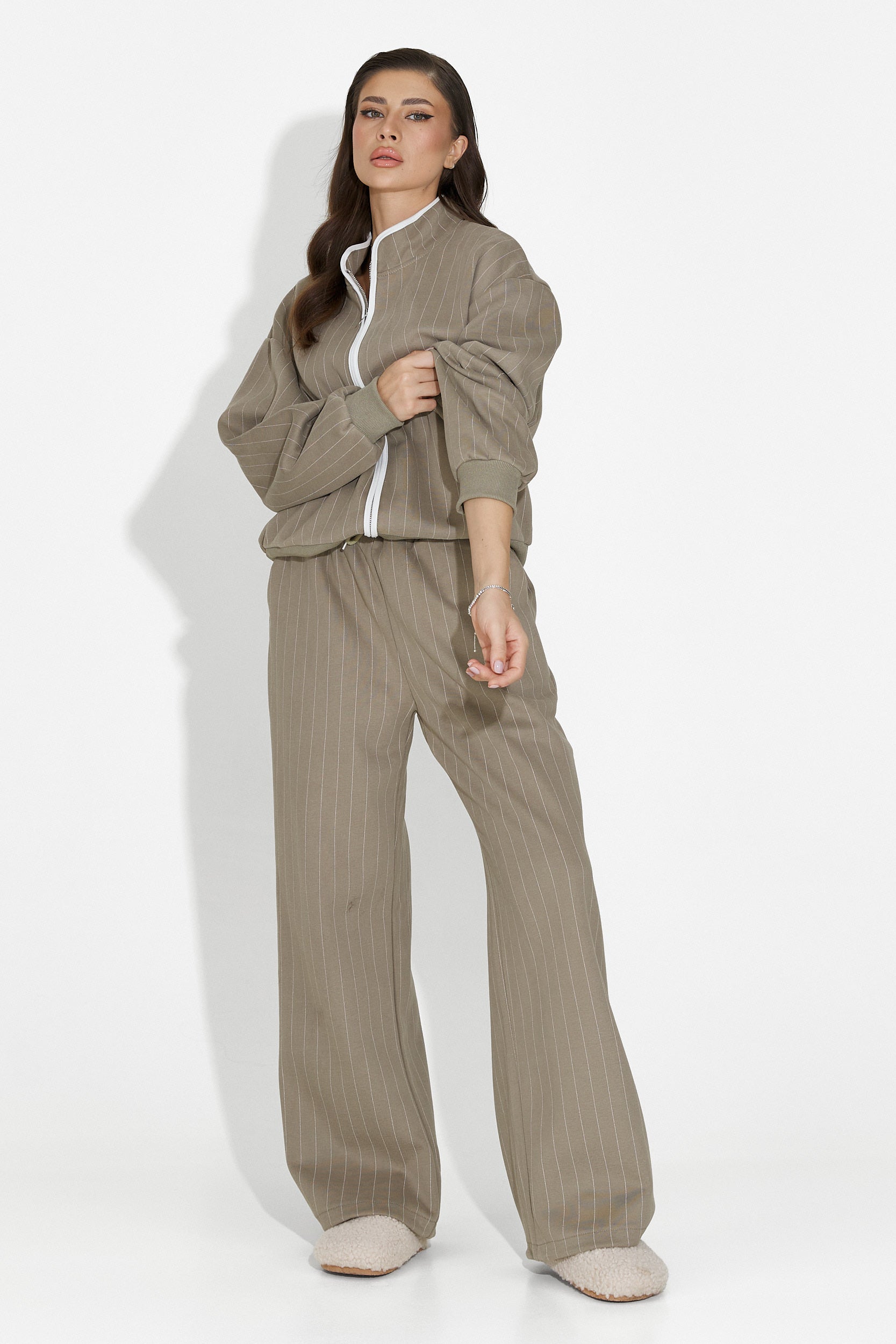 Damski dres casual szary Saviera Bogas