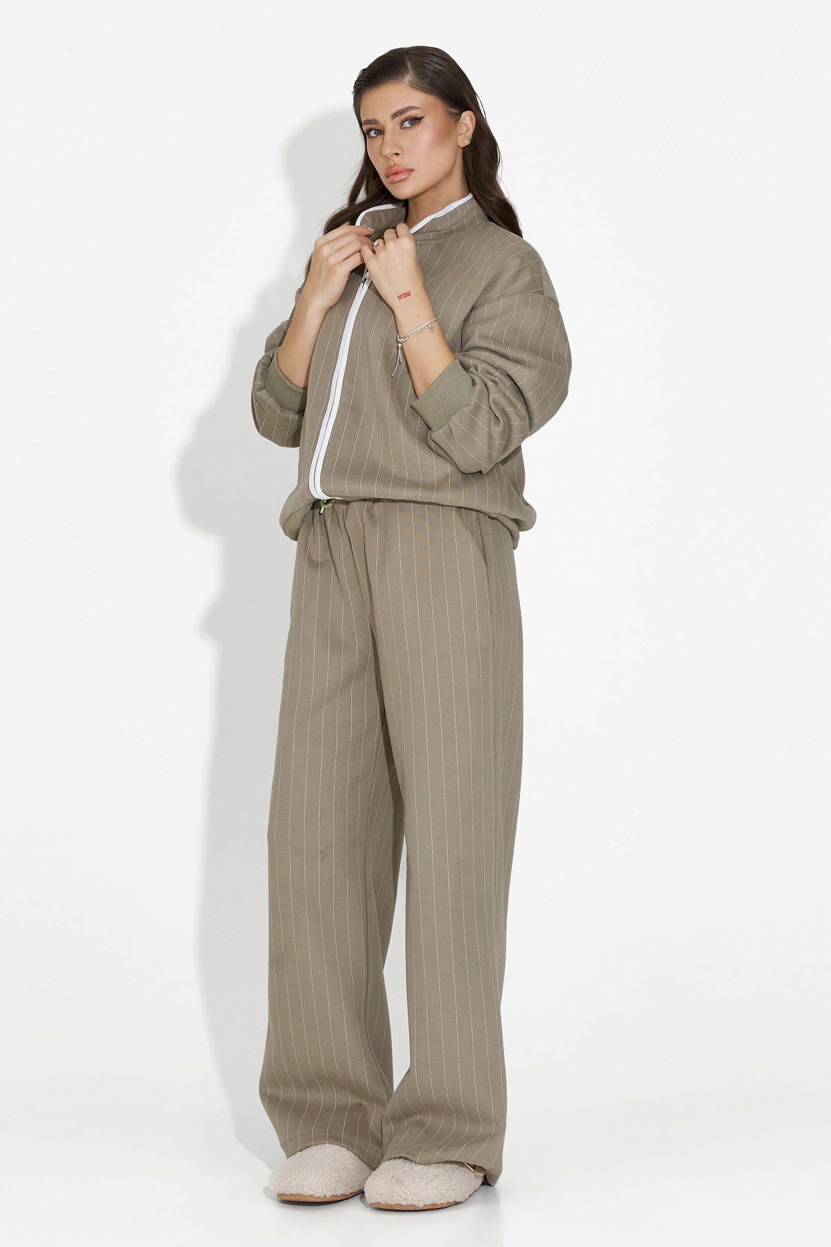 Damski dres casual szary Saviera Bogas