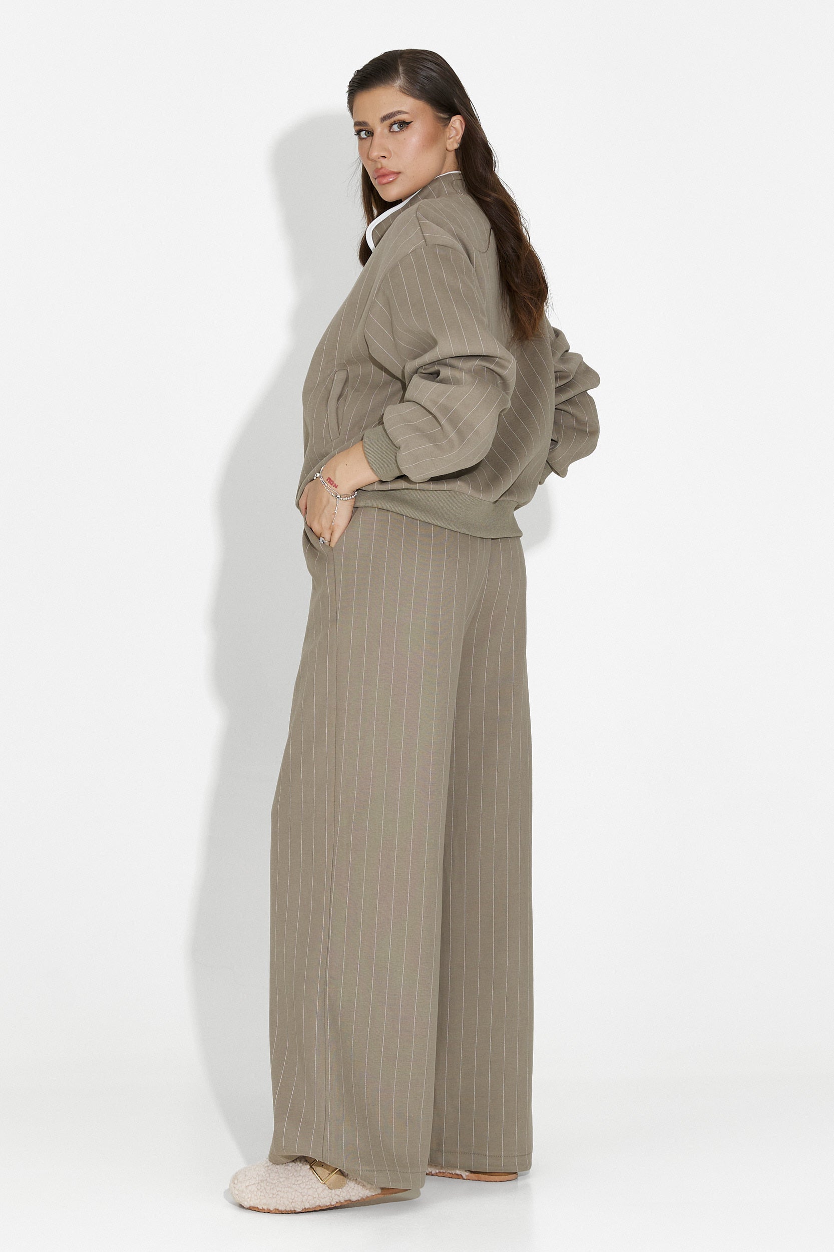 Damski dres casual szary Saviera Bogas