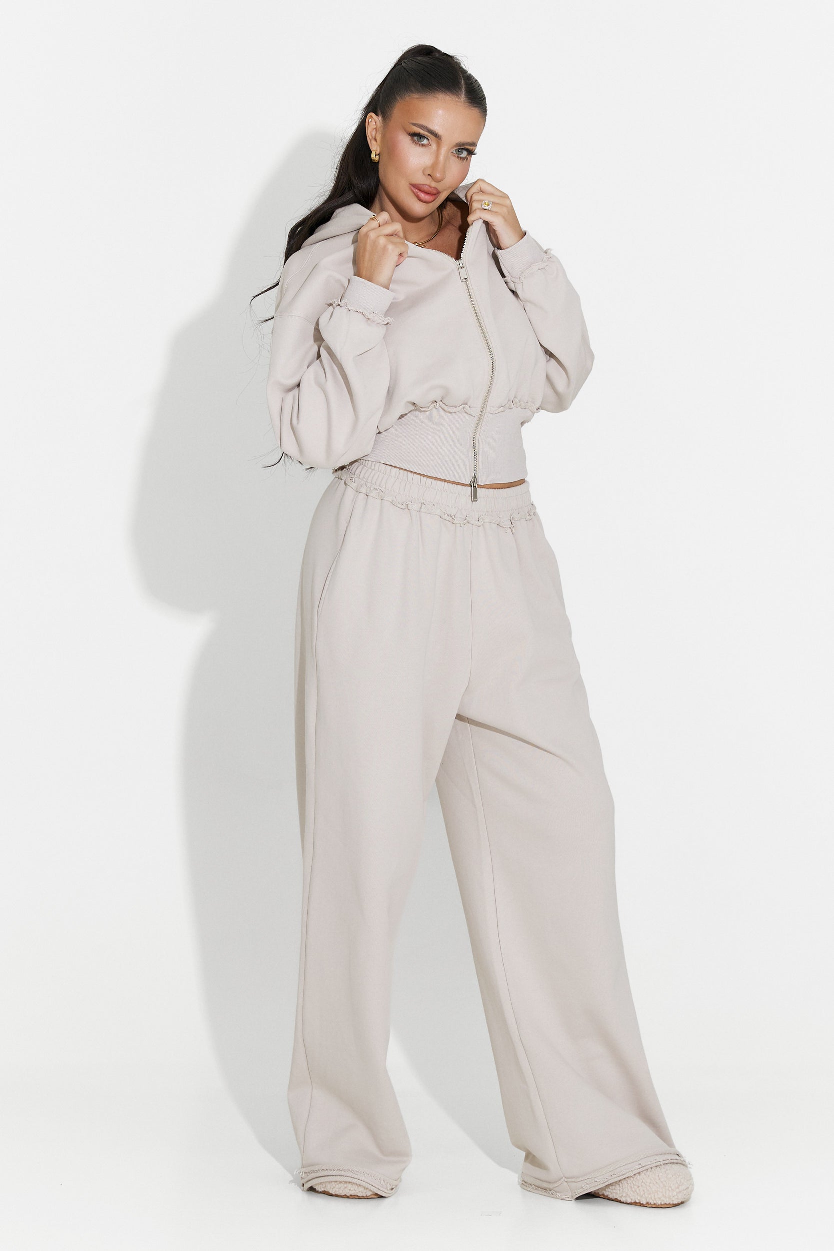 Seloria Bogas Lässiges Graues Damen Training