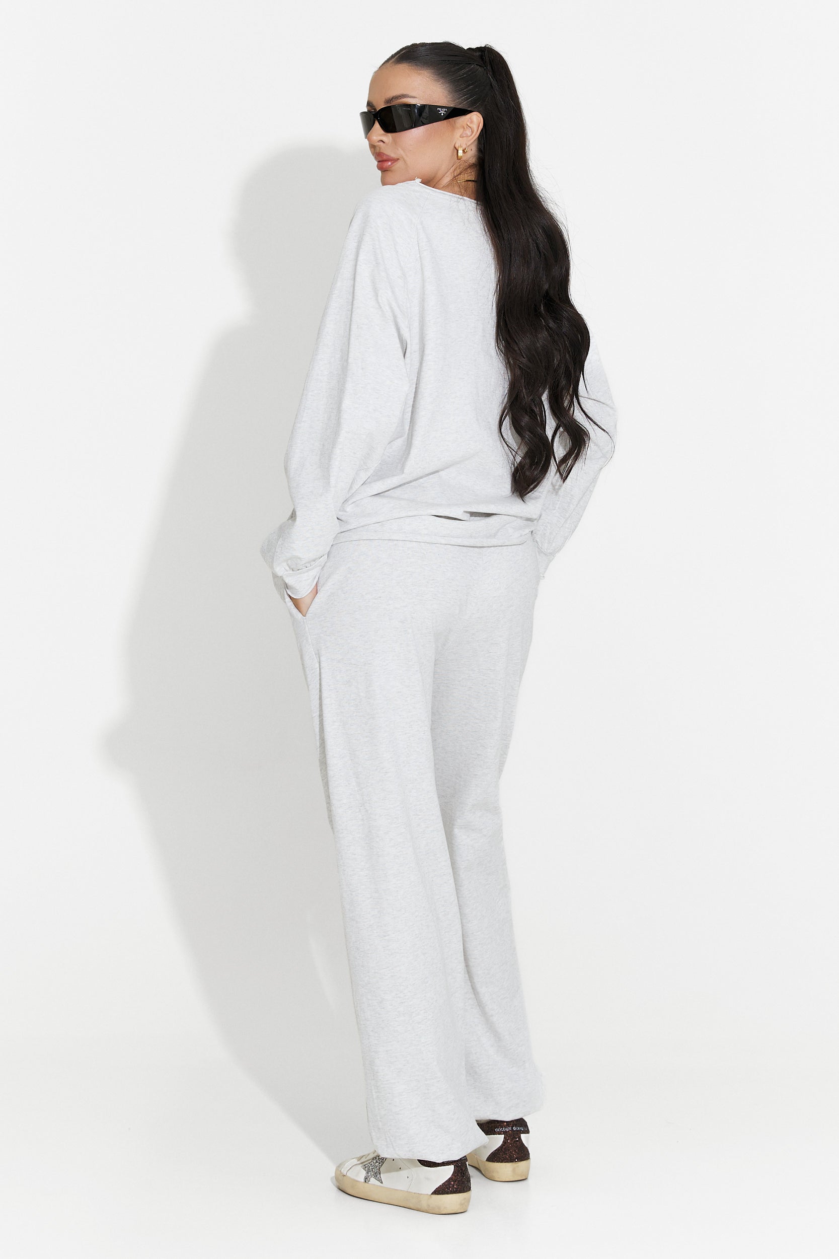 Clavira Bogas Casual Grigio Allenamento per Donne