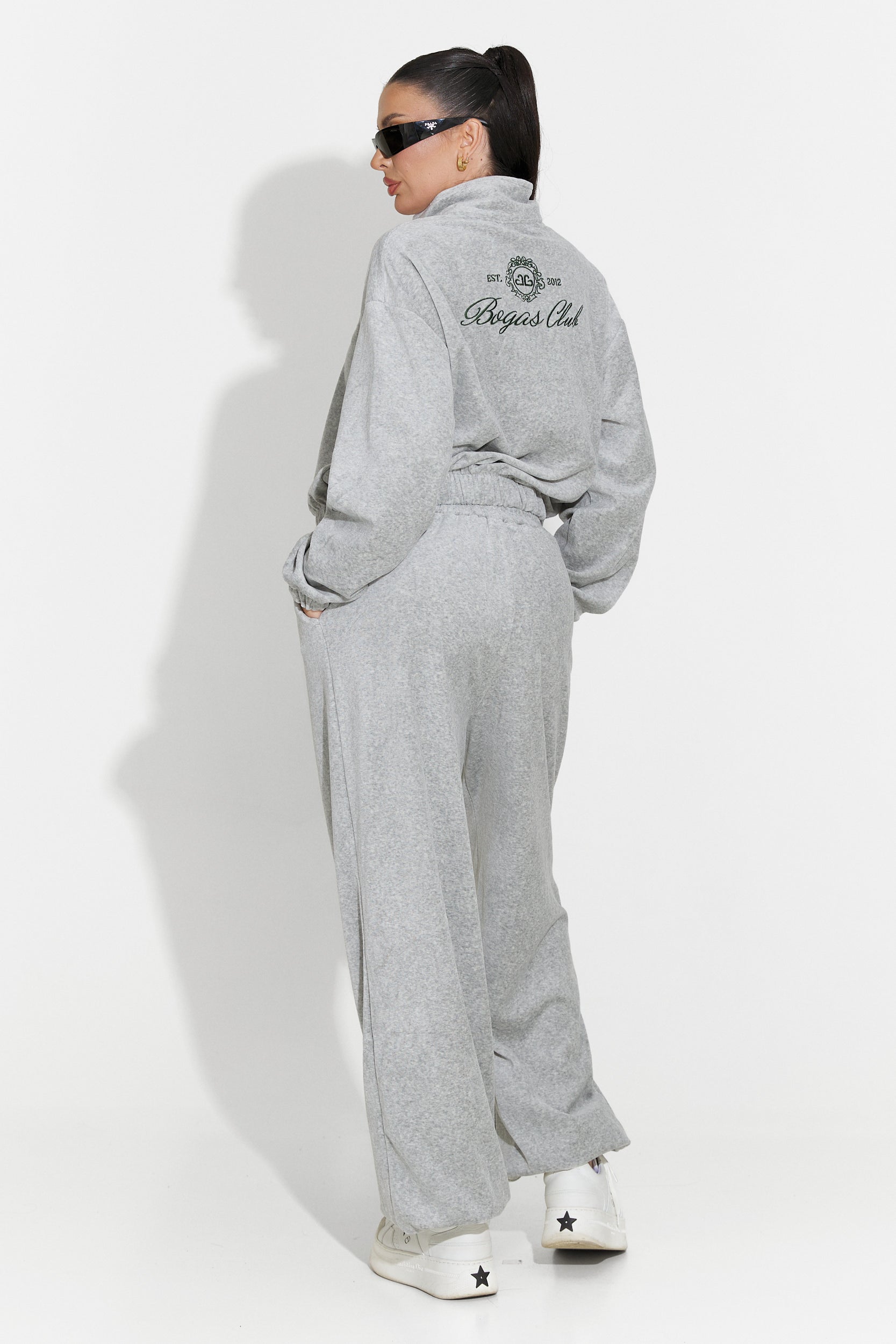 Entrenamiento Casual Gris de Mujer de Eidena Bogas