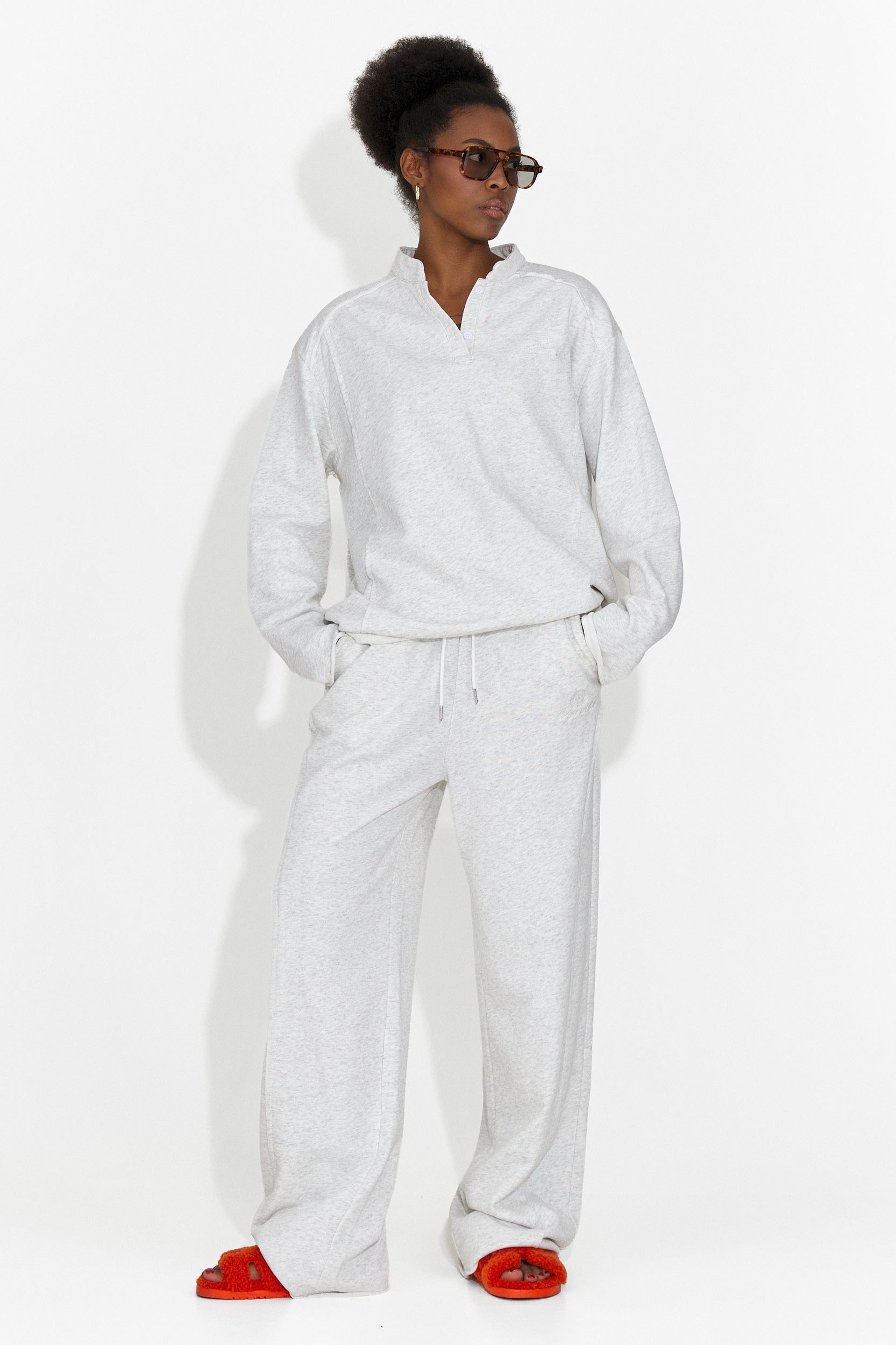 Ensemble de Training Décontracté Gris pour Femmes de Geomelia B