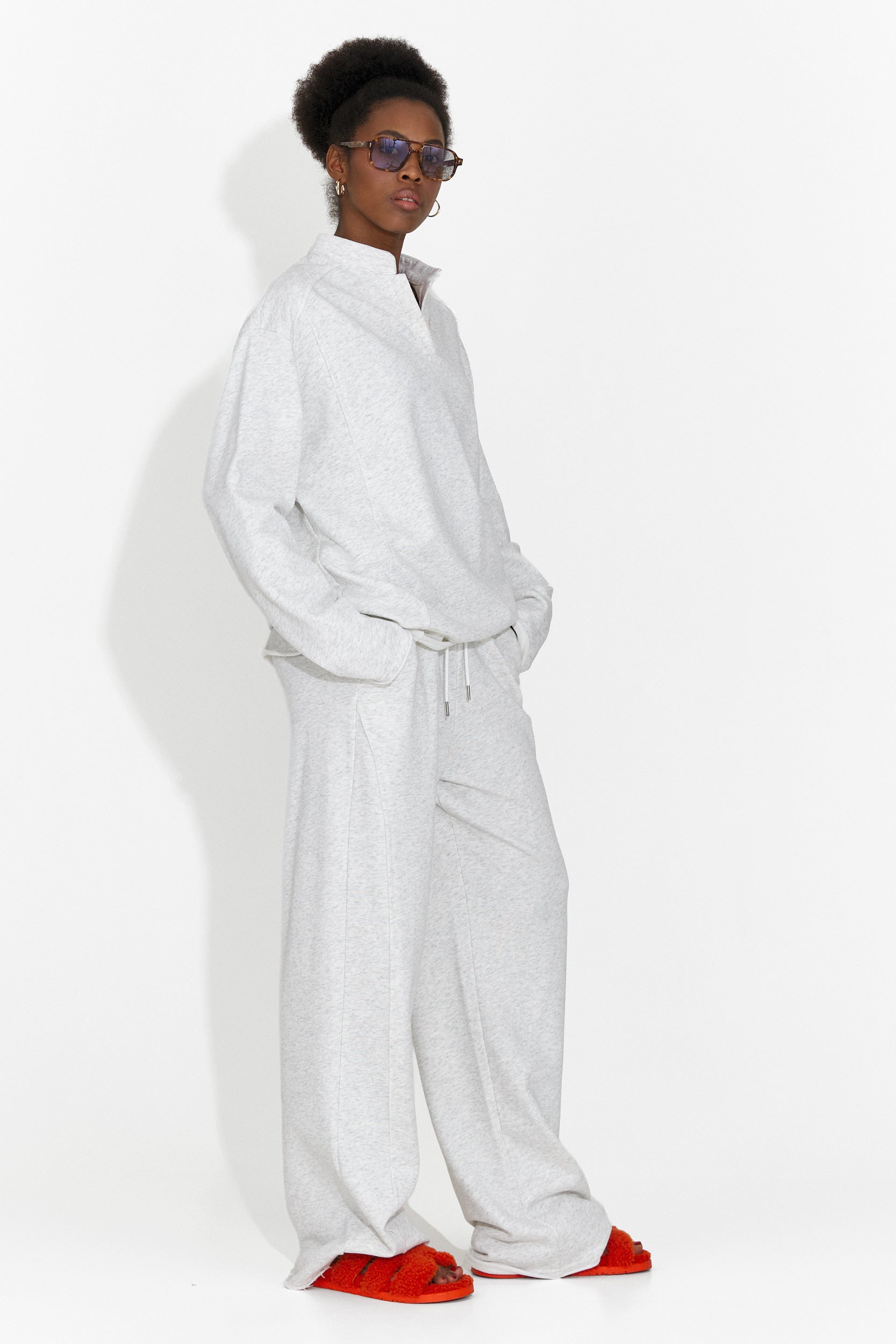 Ensemble de Training Décontracté Gris pour Femmes de Geomelia B