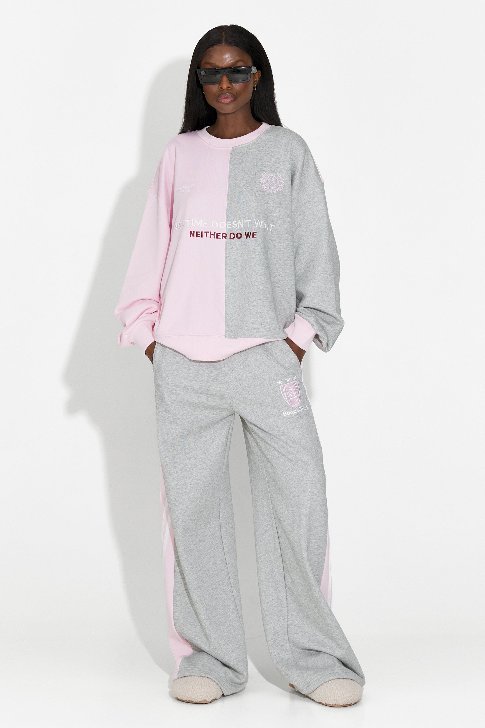 Szary casualowy dres damski Mariva Bogas