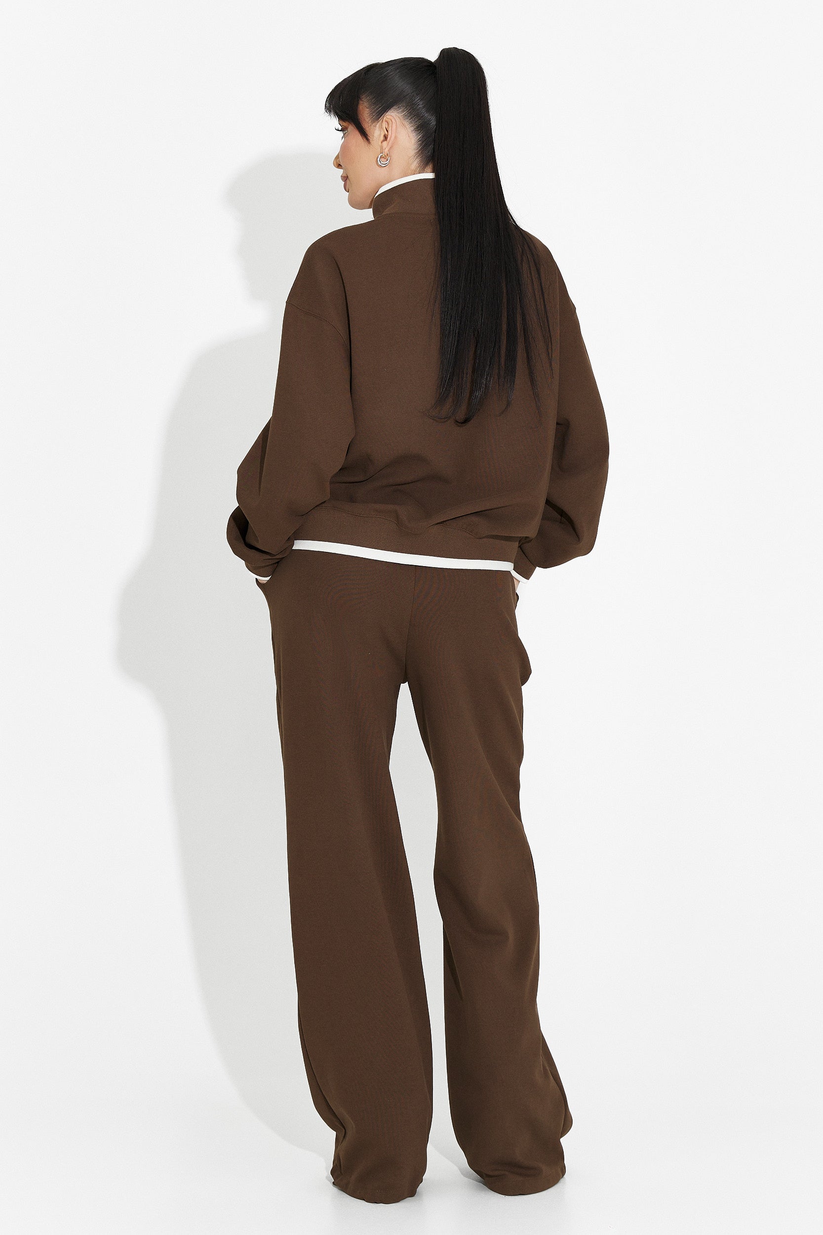 Chándal casual para mujer marrón Vilma Bogas